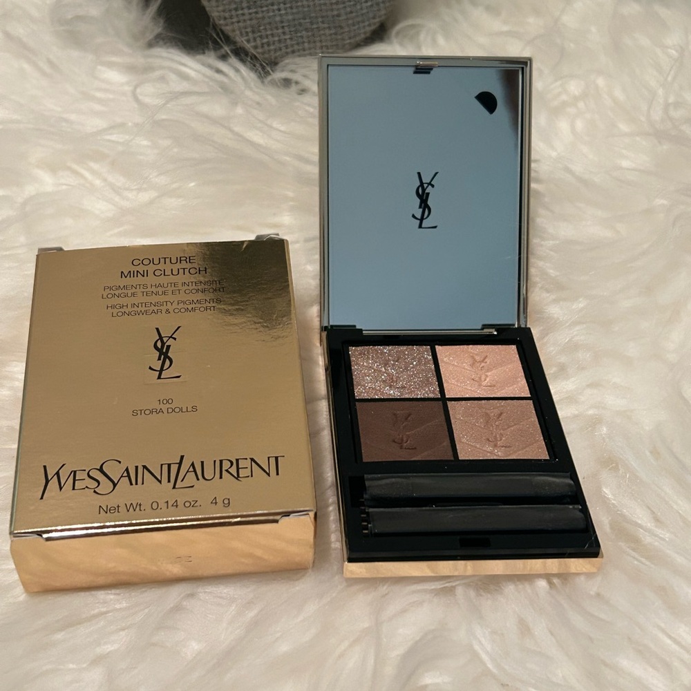 Yves Saint Laurent Couture Mini Clutch 100  Stora Dolls Eyeshadow Palett… - Picture 4 of 4